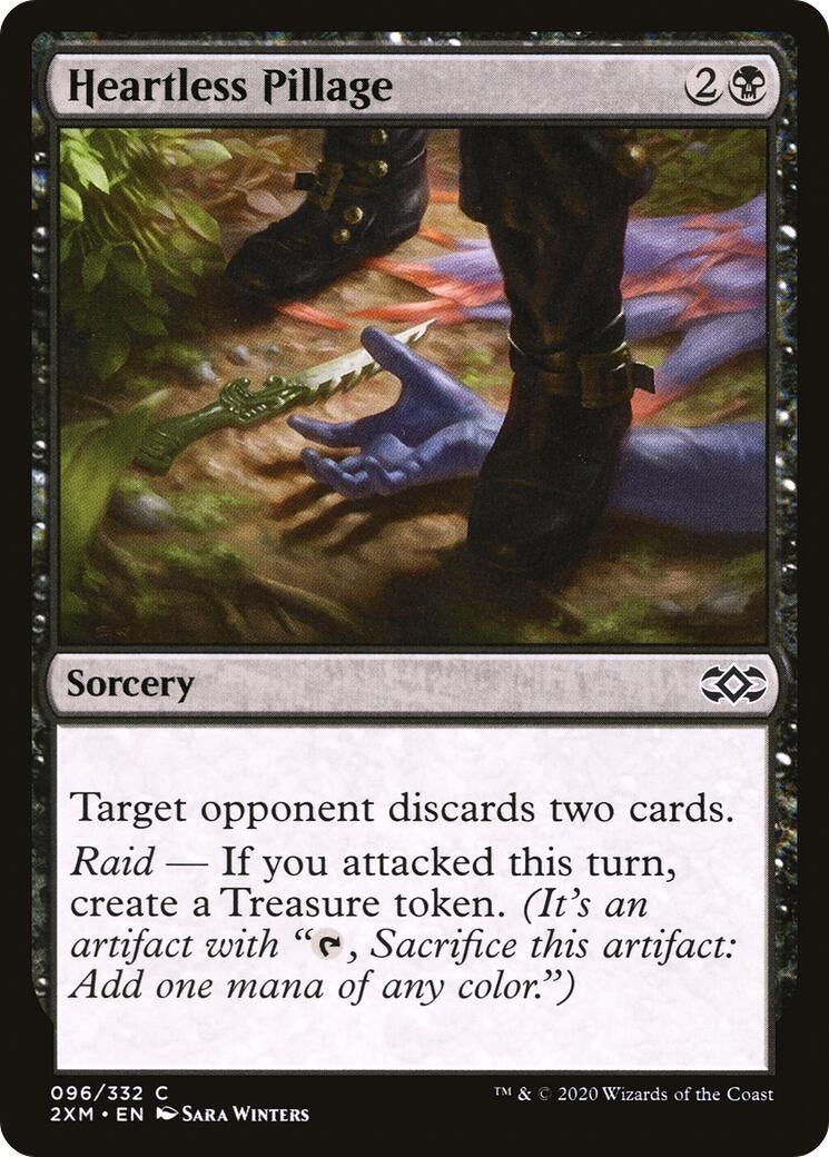 Image for Heartless Pillage (Double Masters) (96) - Magic: The Gathering
