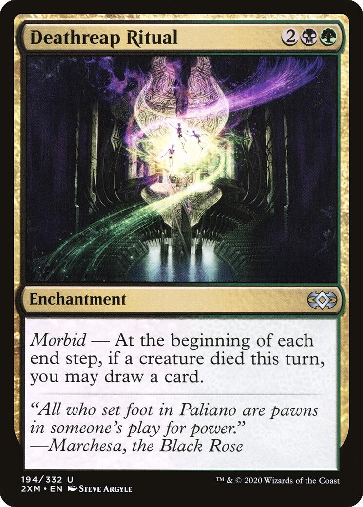 Image for Deathreap Ritual (Double Masters) (194) - Magic: The Gathering