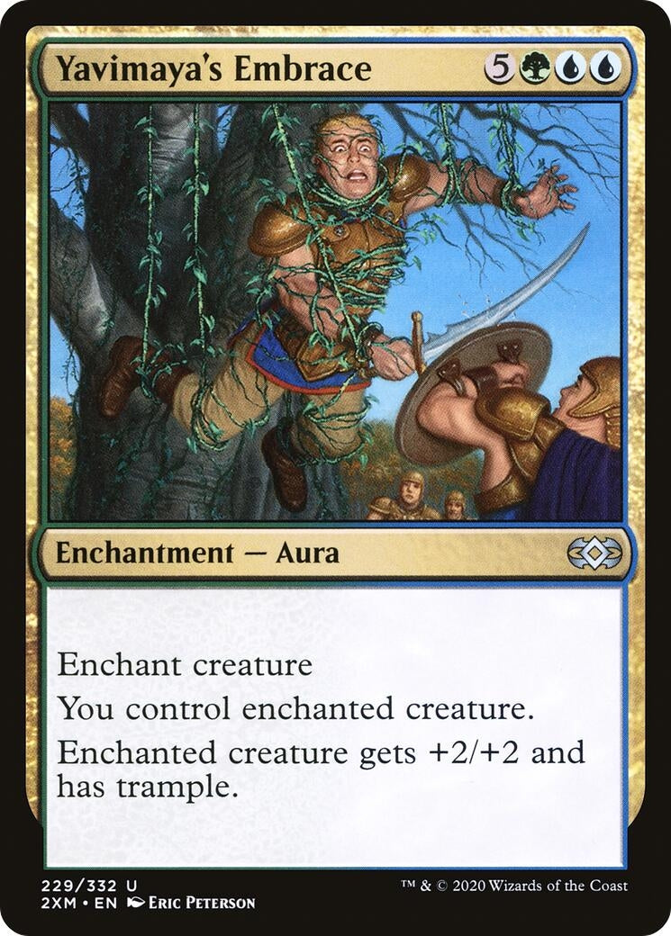 Image for Yavimaya's Embrace (Double Masters) (229) - Magic: The Gathering