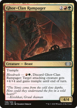 Image for Ghor-Clan Rampager (Double Masters) (198) - Magic: The Gathering