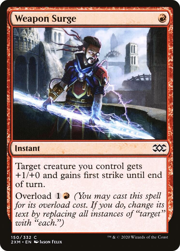 Image for Weapon Surge (Double Masters) (150) - Magic: The Gathering