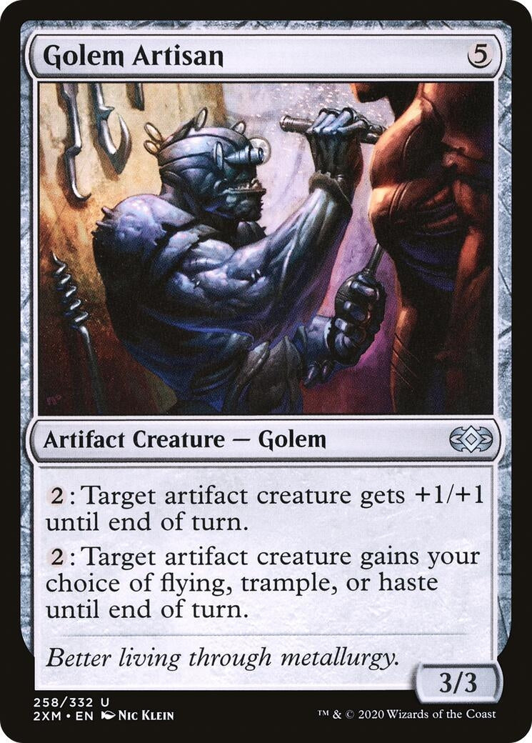 Image for Golem Artisan (Double Masters) (258) - Magic: The Gathering