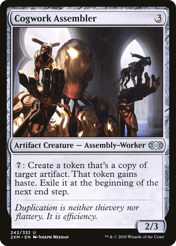 Image for Cogwork Assembler (Double Masters) (242) - Magic: The Gathering