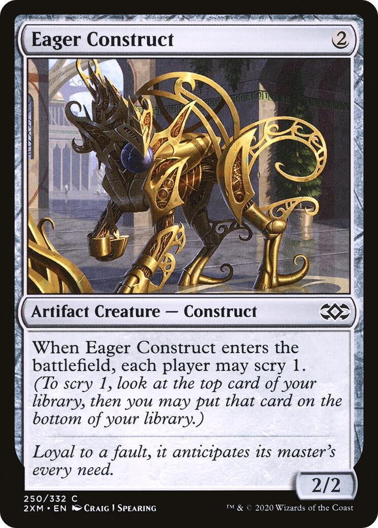 Image for Eager Construct (Double Masters) (250) - Magic: The Gathering