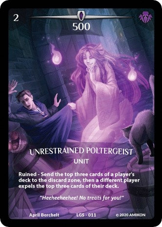 Image for Unrestrained Poltergeist (Full Art) (Argent Saga Promos) (LGS-011) - Argent Saga TCG