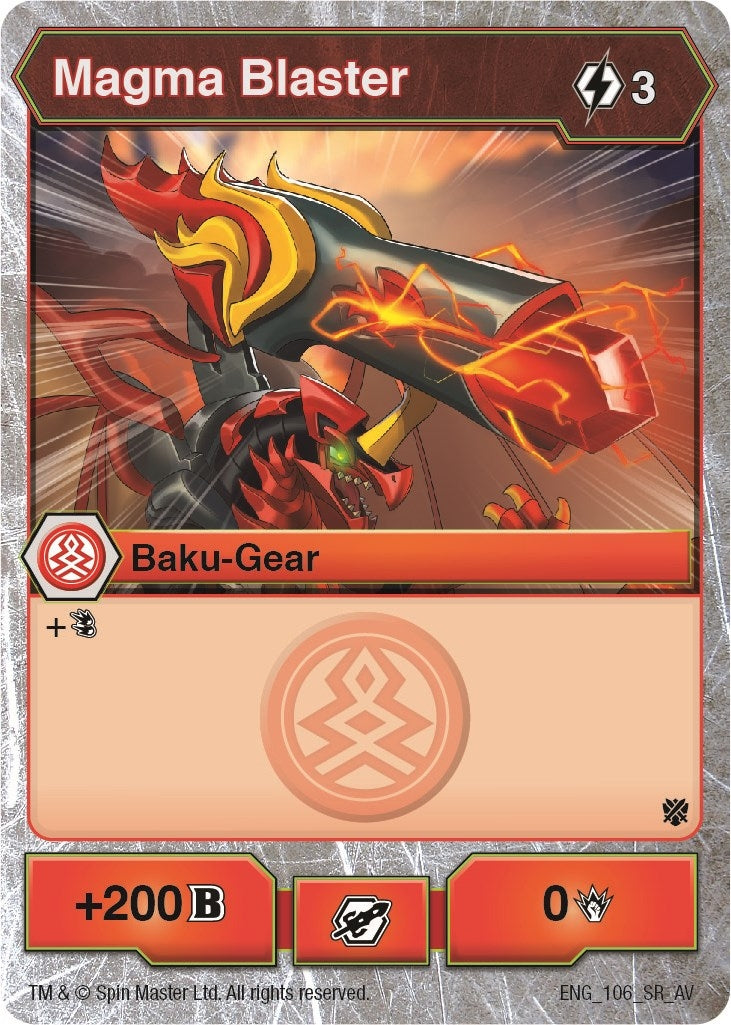 Image for Magma Blaster (Armored Elite) (106) - Bakugan TCG