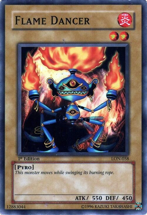 Image for Flame Dancer (Labyrinth of Nightmare) (LON-058) - YuGiOh
