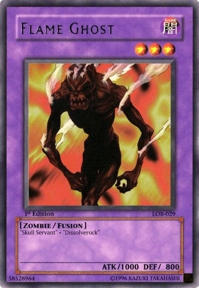 Image for Flame Ghost (The Legend of Blue Eyes White Dragon) (LOB-029) - YuGiOh