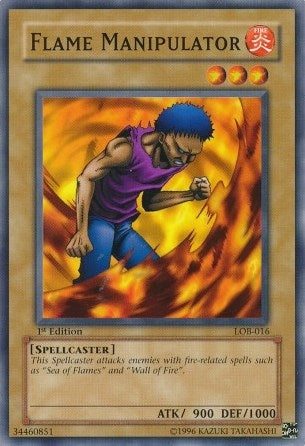 Image for Flame Manipulator (The Legend of Blue Eyes White Dragon) (LOB-016) - YuGiOh