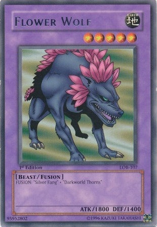 Image for Flower Wolf (The Legend of Blue Eyes White Dragon) (LOB-107) - YuGiOh