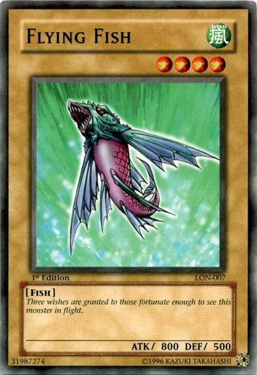 Image for Flying Fish (Labyrinth of Nightmare) (LON-007) - YuGiOh