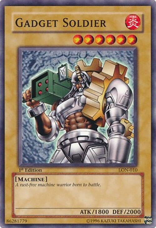 Image for Gadget Soldier (Labyrinth of Nightmare) (LON-010) - YuGiOh