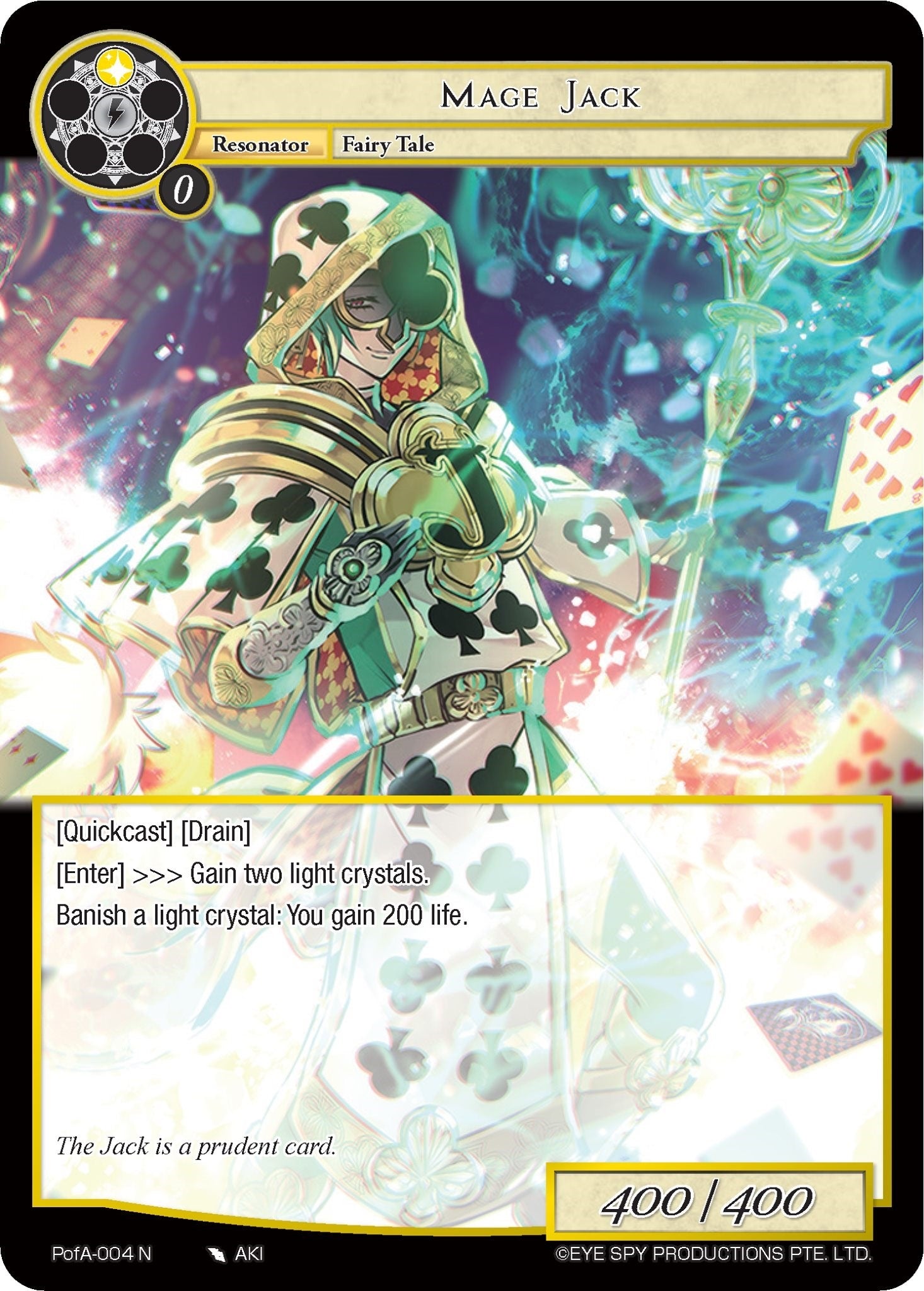 Image for Mage Jack (Alice Origin IV: Prologue of Attoractia) (PofA-004) - Force of Will