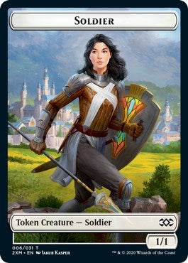 Image for Soldier Token (Double Masters) (6) - Magic: The Gathering