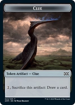 Image for Clue Token (Double Masters) (22) - Magic: The Gathering