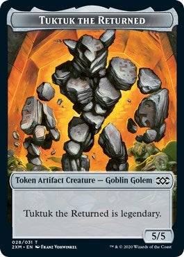 Image for Tuktuk the Returned Token (Double Masters) (28) - Magic: The Gathering