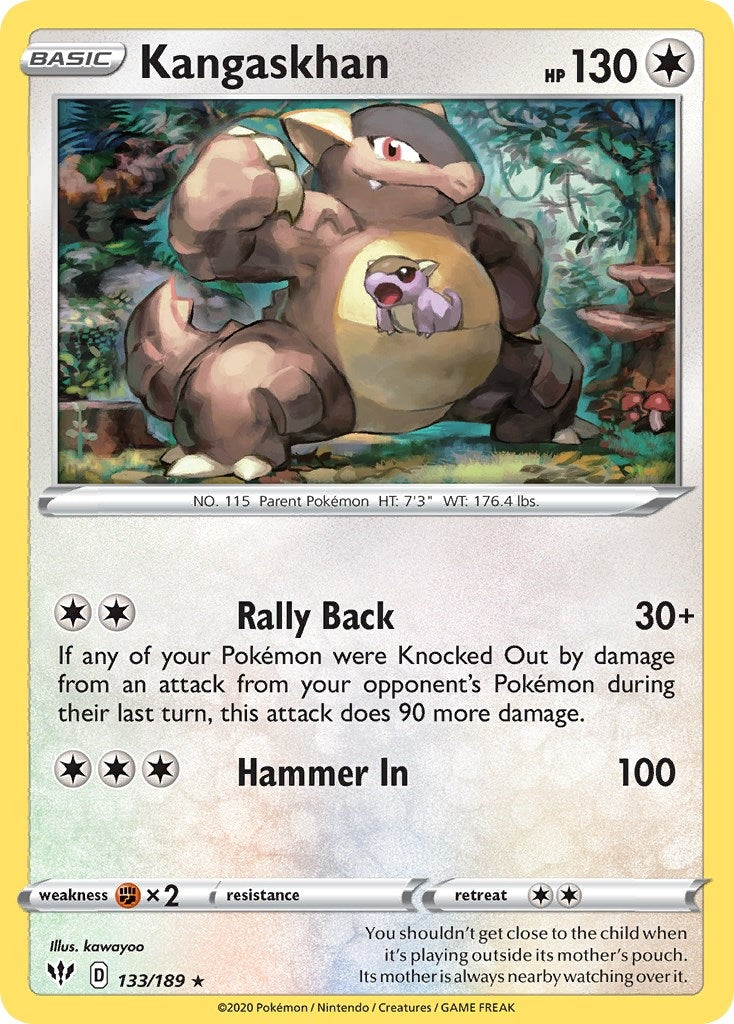 Image for Kangaskhan (Deck Exclusives) (133/189) - Pokemon