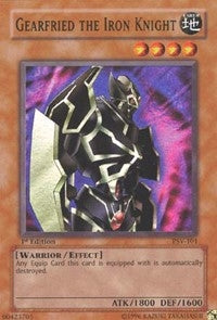 Image for Gearfried the Iron Knight (Pharaoh's Servant) (PSV-101) - YuGiOh