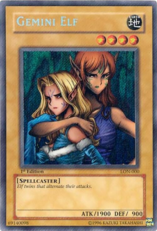 Image for Gemini Elf (Labyrinth of Nightmare) (LON-000) - YuGiOh