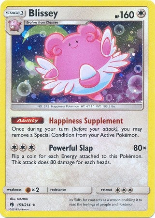 Image for Blissey - 153/214 (Cosmos Holo) (Miscellaneous Cards & Products) (153/214) - Pokemon