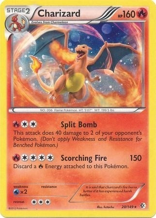 Image for Charizard - 20/149 (Cosmos Holo) (Blister Exclusives) (020/149) - Pokemon