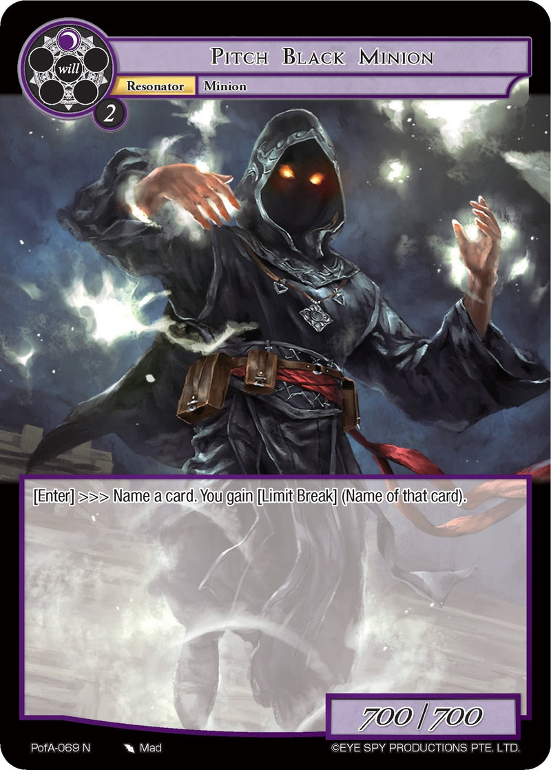 Image for Pitch Black Minion (Alice Origin IV: Prologue of Attoractia) (PofA-069) - Force of Will