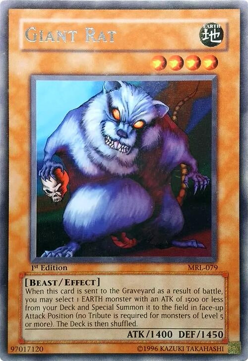 Image for Giant Rat (Magic Ruler) (MRL-079) - YuGiOh