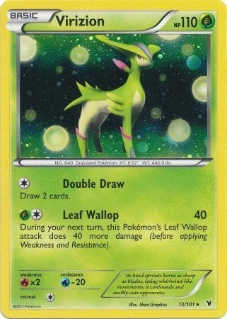 Image for Virizion - 13/101 (Cosmos Holo) (Blister Exclusives) (013/101) - Pokemon