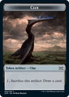 Image for Clue // Germ Double-Sided Token (Double Masters) (22 // 10) - Magic: The Gathering