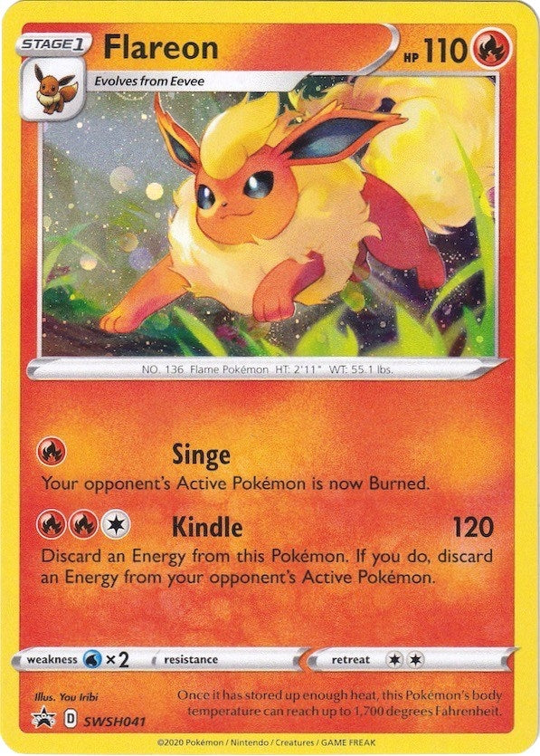 Image for Flareon - SWSH041 (SWSH: Sword & Shield Promo Cards) (SWSH041) - Pokemon
