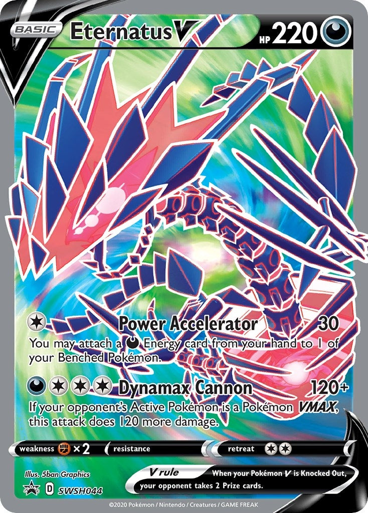 Image for Eternatus V - SWSH044 (SWSH: Sword & Shield Promo Cards) (SWSH044) - Pokemon