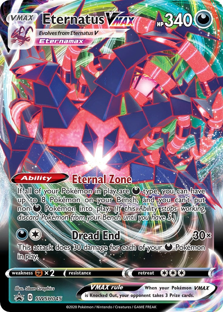 Image for Eternatus VMAX - SWSH045 (SWSH: Sword & Shield Promo Cards) (SWSH045) - Pokemon