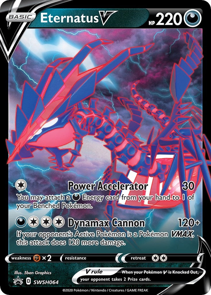 Image for Eternatus V - SWSH064 (SWSH: Sword & Shield Promo Cards) (SWSH064) - Pokemon