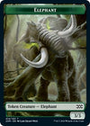 Image for Elephant // Wurm (029) Double-Sided Token (Double Masters) (14 // 29) - Magic: The Gathering