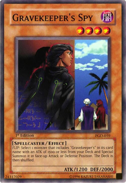 Image for Gravekeeper's Spy (Pharaonic Guardian) (PGD-059) - YuGiOh
