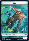 Image for Cat // Myr (024) Double-Sided Token (Double Masters) (4 // 24) - Magic: The Gathering