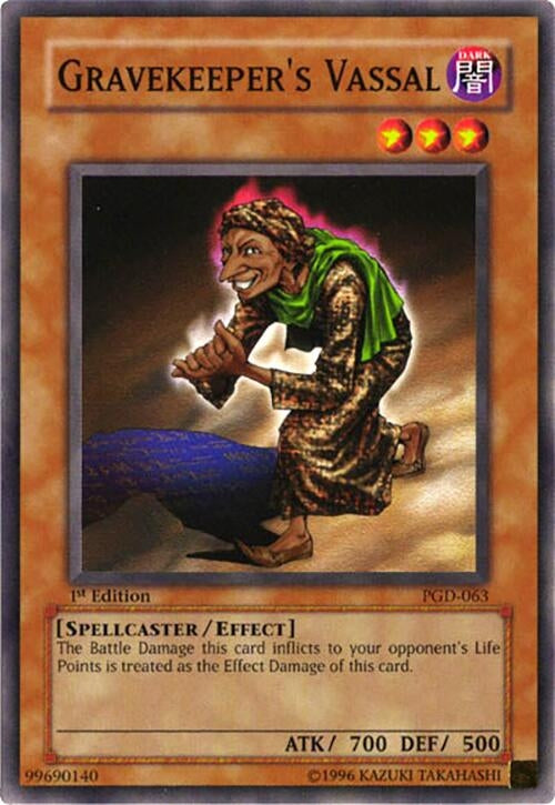 Image for Gravekeeper's Vassal (Pharaonic Guardian) (PGD-063) - YuGiOh