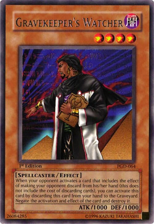 Image for Gravekeeper's Watcher (Pharaonic Guardian) (PGD-064) - YuGiOh