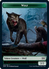 Image for Wolf // Wurm (030) Double-Sided Token (Double Masters) (19 // 30) - Magic: The Gathering