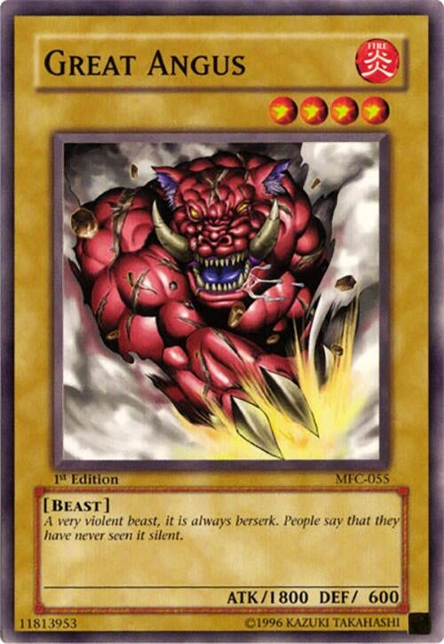 Image for Great Angus (Magician's Force) (MFC-055) - YuGiOh
