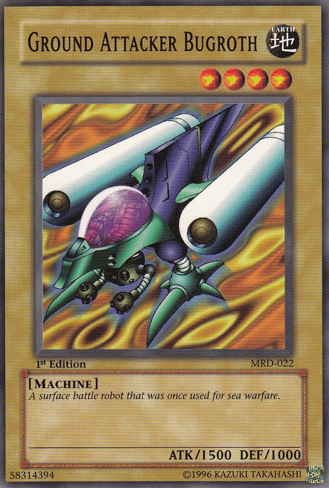 Image for Ground Attacker Bugroth (Metal Raiders) (MRD-022) - YuGiOh