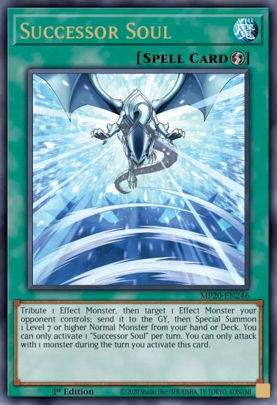 Image for Successor Soul (2020 Tin of Lost Memories) (MP20-EN246) - YuGiOh