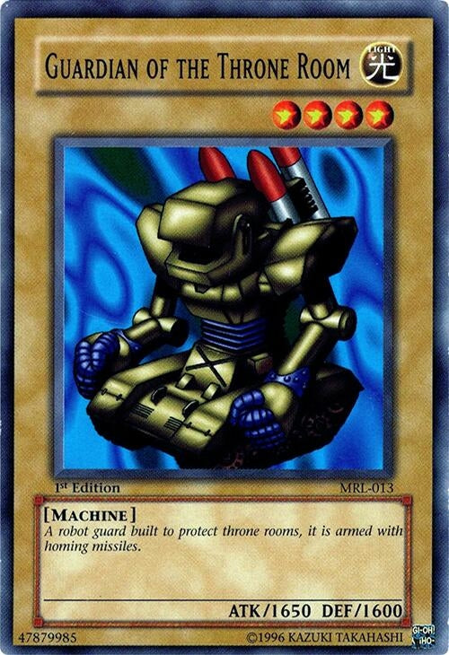 Image for Guardian of the Throne Room (Magic Ruler) (MRL-013) - YuGiOh