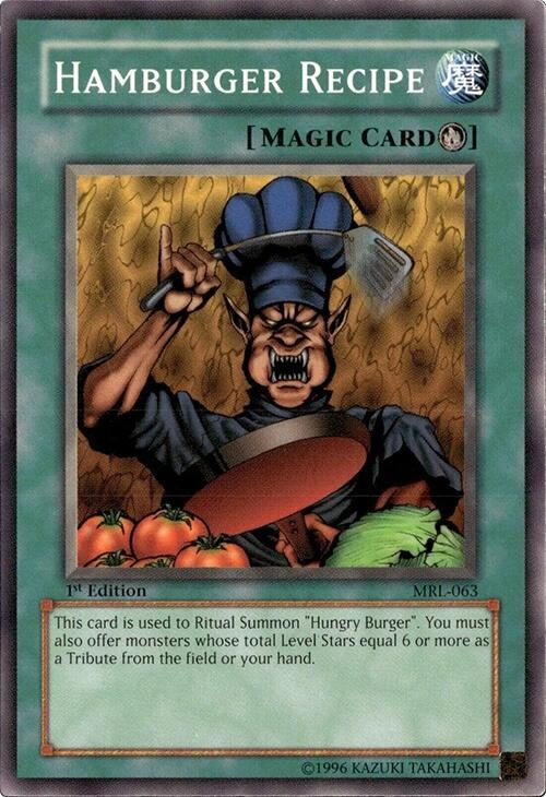 Image for Hamburger Recipe (Magic Ruler) (MRL-063) - YuGiOh