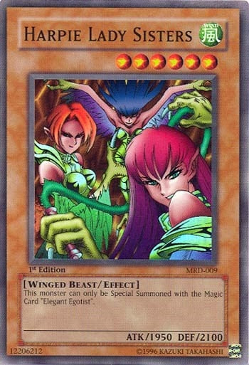 Image for Harpie Lady Sisters (Metal Raiders) (MRD-009) - YuGiOh