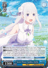 Image for Secret Flower Garden, Emilia (Re:ZERO Memory Snow) (RZ/S68-E053 RR) - Weiss Schwarz