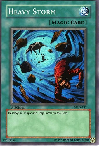 Image for Heavy Storm (Metal Raiders) (MRD-142) - YuGiOh