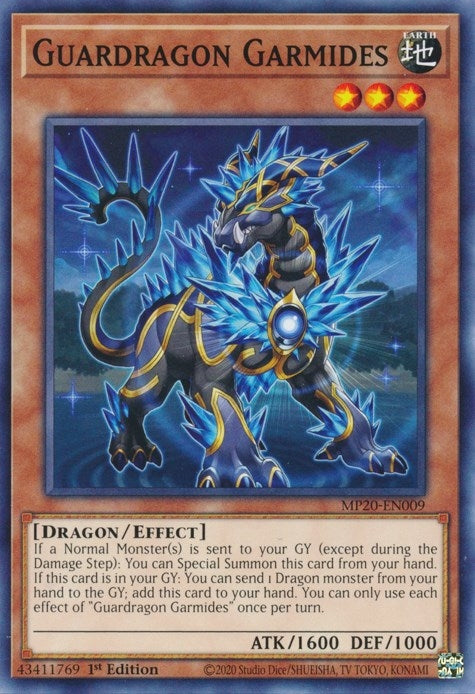 Image for Guardragon Garmides (2020 Tin of Lost Memories) (MP20-EN009) - YuGiOh
