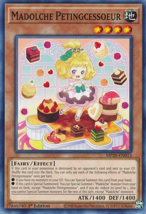 Image for Madolche Petingcessoeur (2020 Tin of Lost Memories) (MP20-EN013) - YuGiOh
