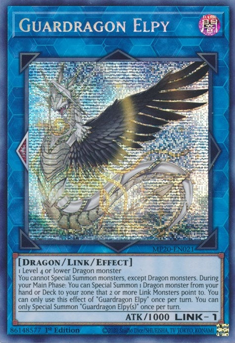 Image for Guardragon Elpy (2020 Tin of Lost Memories) (MP20-EN021) - YuGiOh